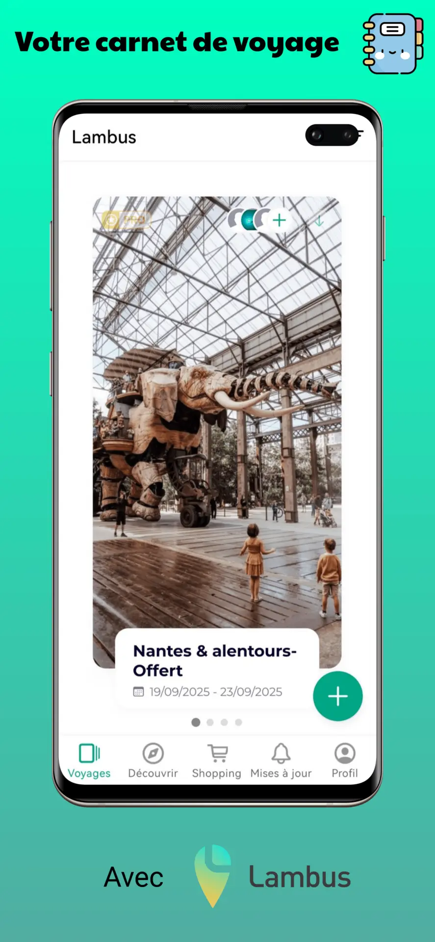 Votre carnet de voyage en ligne